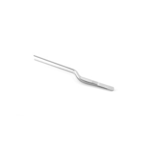 Penseta curbata, (L)210 mm, inox, pentru sushi / decorare / manevrare produse fierbinti, Hendi