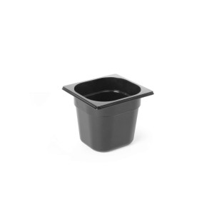 Tava Hendi Gastronorm GN 1/6 65 mm 1 litri - policarbonat negru