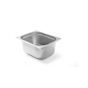 Tava Gastronorm GN 1/2 150 mm 9.5 litri, inox, gama Hendi Budget Line