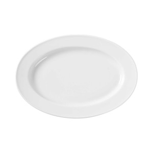 Platou oval Bianco 290x200 mm Fine Dine