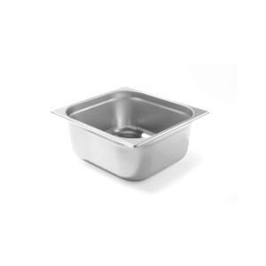 Tava Gastronorm GN 2/3, adancime 40 mm 3 litri, inox, gama Hendi Budget Line