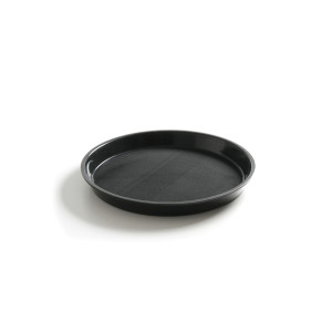 Tava servire, rotunda, diametru 36 cm, margine inalta, polipropilena cu strat anti-alunecare, Hendi