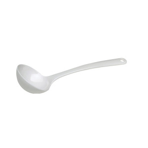 Lingura Hendi pentru sos, alba, 300 mm, 140 ml, plastic rezistent termic