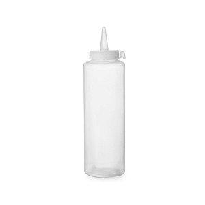 Set 3 x sticle dispenser 0,2 litri, polietilena, transparent 50x(H)185 mm, Hendi