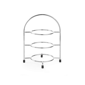 Suport servire pentru 3 farfurii cu diametru max 27.5 cm, Hendi, 290x200x(H)440 mm