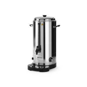 Percolator  Hendi bauturi calde cu pereti dubli 9 litri, 2400 W, termostat, temperatura, ajustabila pana la 100 C, Inox, robinet anti-picurare
