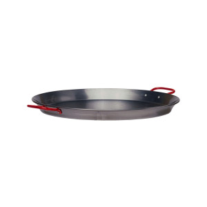 Tigaie cu 2 manere, D 55 cm, Hendi, din otel de inalta calitate, potrivita pentru paella si gatit in exterior, pentru echipamente pe gaz