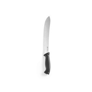 Cutitul macelarului, Hendi, lama inox lungime 25 cm, maner polipropilena negru