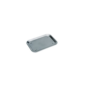 Tava pentru servire / expunere, Hendi, inox, 24x17 cm, cu picioruse anti-alunecare