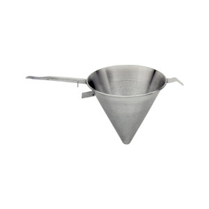 Sita bucatarie conica cu maner, Hendi, inox, 185x350 mm