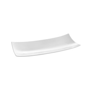 Farfurie portelan termo-rezistent, forma dreptunghiulara, Bark, Hendi, 218x105x(H)23 mm