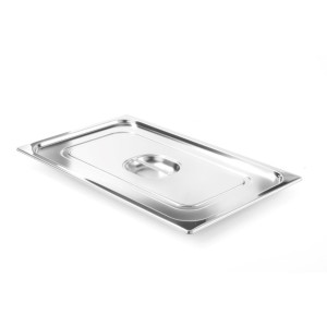 Capac Hendi Gastronorm fara fanta pentru lingura servire GN 1/1 - gama Profi Line, otel inoxidabil