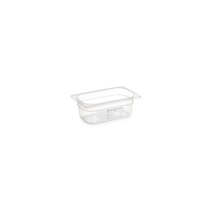 Tava Gastronorm GN 1/3, 325x176x(H)65 mm, 2.5 lt, cu marcaj HACCP, polipropilena, Hendi