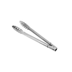 Cleste pentru salata , din otel inoxidabil cu clip de fixare - 250 mm