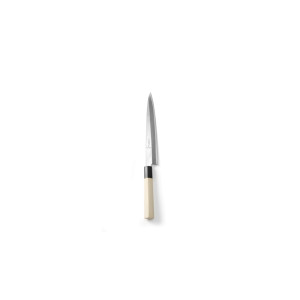Cutit japonez "Sashimi", Hendi, serie de top, lama 21 cm / cutit 34 cm, lama aliaj carbon grosime 4 mm