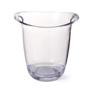 Frapiera / racitor vin, sampanie, Hendi, policarbonat transparent, 22 x 18.5 x 22. 6 cm