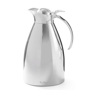 Cana termos 1.5 Litri, corp inox elegant, Hendi, pereti dubli, maner si capac metal cromat