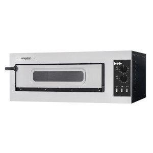 Cuptor pizza basic 1/50 vetro, Prismafood, 400V/4000W, 915x621x(H)357mm