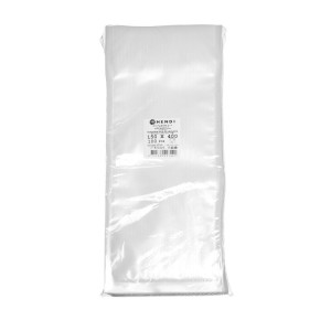 Pungi gofrate pentru depozitarea alimentelor, HENDI, 100 buc., 150x400mm