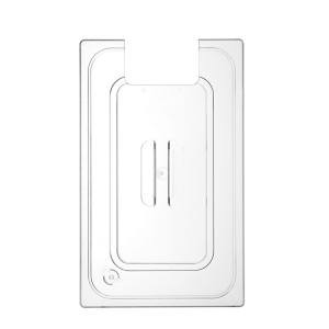Capac cu orificiu pentru sous vide stick, Hendi, GN 1/1, Transparent, 530x325mm