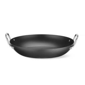 Tava de servire Ø 24 cm (H) 46mm otel carbon
