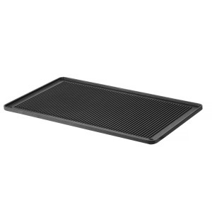 Gratar striat CONVECTOMAT GRILLPLATE, HENDI, GN 1/1, 530x325x(H)15mm