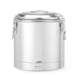 Container transport alimente,31L, inox, HENDI, Ø400x(H)445mm