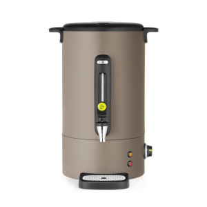 Boiler pentru bauturi calde Taupe mat 16 l, HENDI Uniq, Design de Bronwasser, 220-240V/1650W, 357x380x(H)502mm