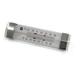 Termometru pentru frigider -40/20?C cu carlig agatare, Hendi, 123x30x(H)19 mm