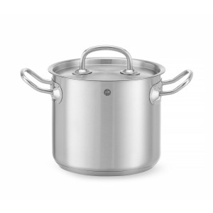 Oala inalta - cu capac, HENDI, Kitchen Line, 45L, #400x(H)360mm