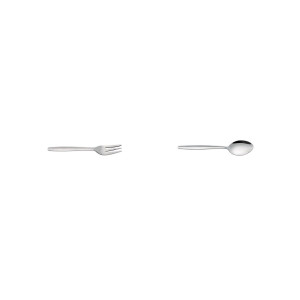 Pachet Set 24 furculițe desert + Set 24 lingurițe desert