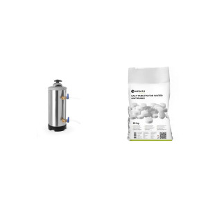 Dedurizator apă 12L + Tablete sare 25kg