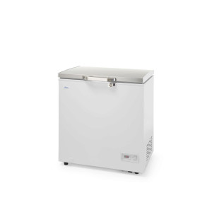 Lada frigorifica profesionala 140 L, interval racire -26 / -18 C, ARKTIC by Hendi, 70 W, corp aluminiu cu izolatie spuma de 70 mm, clasa energetica F, 754x608x845 mm, Clasa energetica F