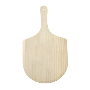 Platou / Planseta pentru pizza, cu maner, lemn, Hendi, 535x305x(h)10 mm