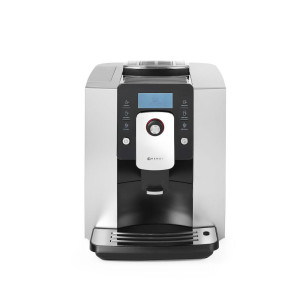 Aparat cafea automat, Hendi One Touch, 1400 W, rasnita inclusa, negru, bauturi programabile: espresso, cafea lunga, cappuccino, latte, lapte cald, spuma de lapte, apa fierbinte, 600 ml, 302x4