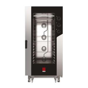 Cuptor cu aburi de convectie Millennial, Smart Bakery pentru cofetarie si panificatie, electric, carucior controlat electronic 16x 600x400 mm, 100/270 C, 400V/31000W, 930x1041x(H)1900mm