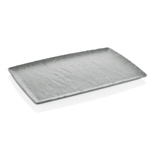 Platou melaminat gri, Rock,GN 1/2, Fine Dine 265x325mm