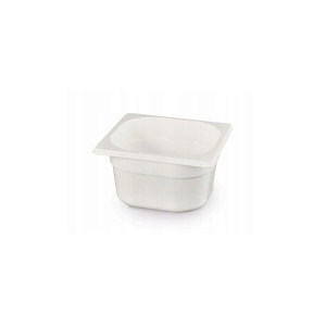Tava gastronorm GN 1/6 din policarbonat, Hendi, 1 litru, 176x162x65(h)mm rezistenta la temperaturi -40 pana la 110 C