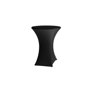 Husa pentru masa de bar, Hendi, Negru, ø850x(h)1150 mm
