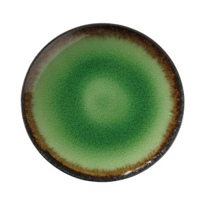 Farfurie Fine Dine, Beryllium diametru 207 mm, portelan, decorat manual