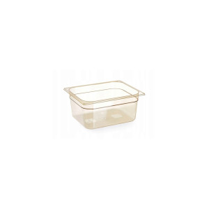 Tava gastronorm GN 1/2 din policarbonat, Hendi, 6.1 litri, 325x265x(H)100 mm, BPA free, rezistenta la temperaturi -40 pana la 150 C, rezistenta mare la impact