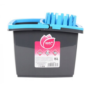 York Qleanup - Wiadro z wyciskaczem - 15 l