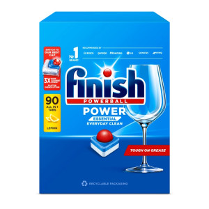 Finish Power Essential Lemon – Tabletki do zmywarki 90 szt