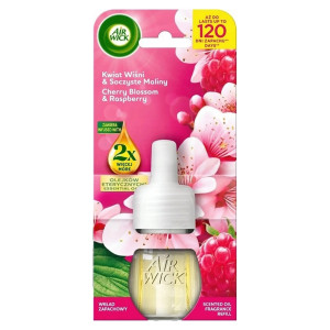 Air Wick Elektryczny Kwiat Wiśni i Soczyste Maliny – Wkład zapachowy 19 ml