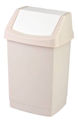 Curver - Kosz na odpady Click-it, plastikowy, beżowy - 25 l