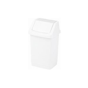 Curver - Kosz na odpady Click-it, plastikowy, biały - 25 l