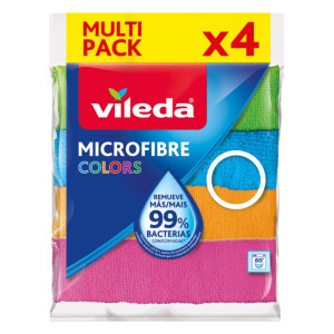 Vileda Ściereczka Mikrofibra COLORS 4 szt.