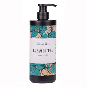 Marula Invisible balsam do ciała, butelka czarna 400 ml  ( uchwyt do kupienia oddzielnie )