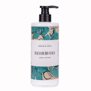 Marula Invisible balsam do ciała, butelka biała 400 ml  ( uchwyt do kupienia oddzielnie )