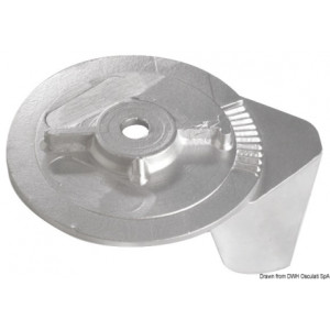 Osculati Pinna 25/50 HP, 2 e 4 tempi Anodo MERCURY pinna 25/50 HP alluminio